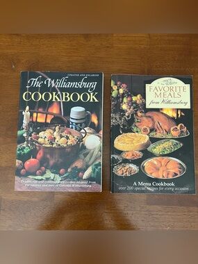 The Williamsburg Cookbook and Favorite Meals - 2 Set Softcover